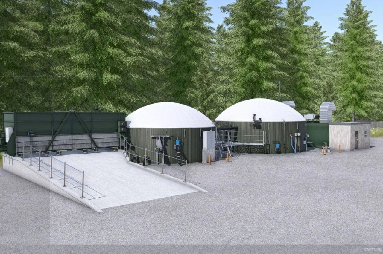 Biogazownia BGA 99kw do Farming Simulator 25