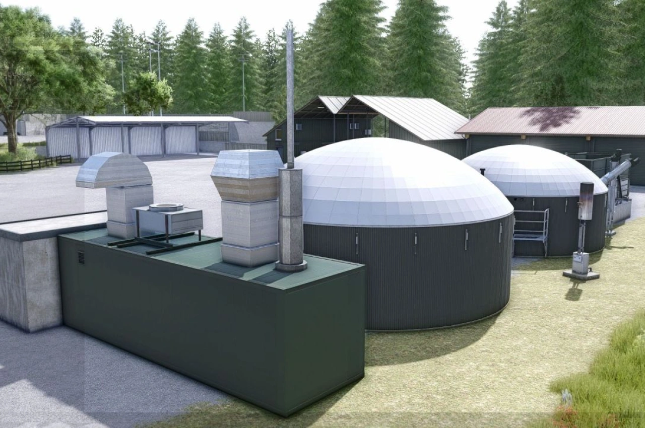 Biogazownia BGA 99kw do Farming Simulator 25