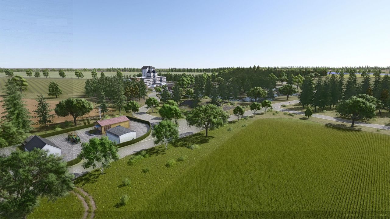 Карта Thüringen 2.0 16x для Farming Simulator 25