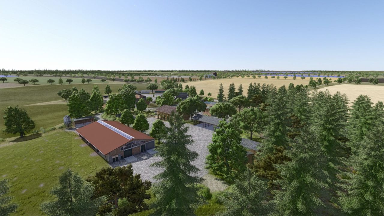 Карта Thüringen 2.0 16x для Farming Simulator 25