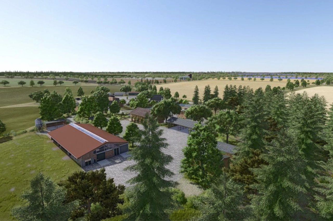 Mapa Thüringen 2.0 16x do Farming Simulator 25