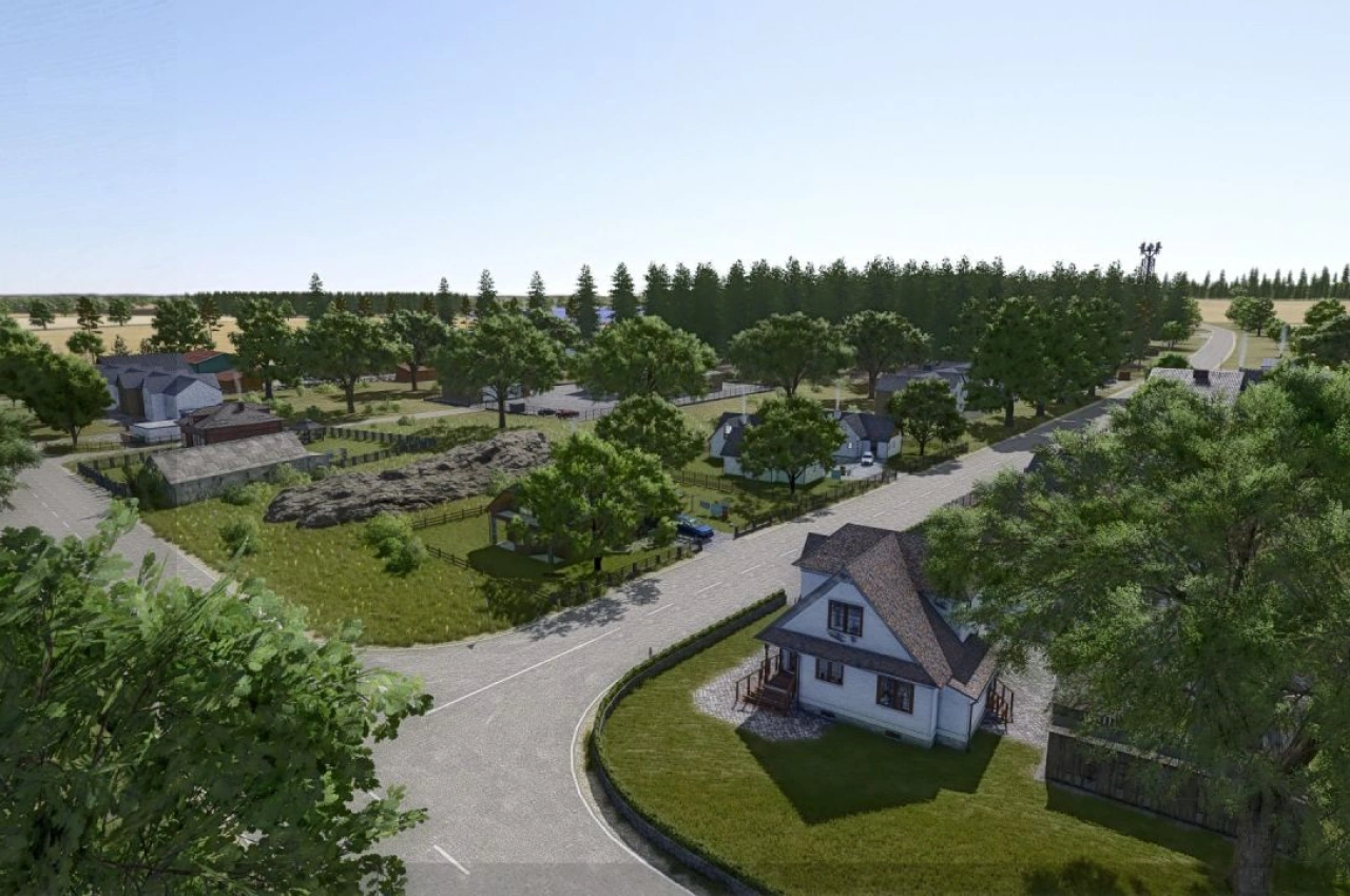 Mapa Thüringen 2.0 16x do Farming Simulator 25