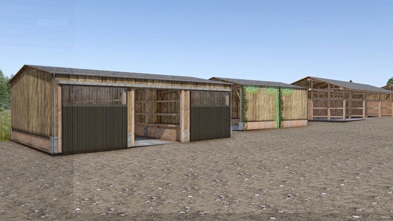 Zestaw budynków Olli shed 16x do Farming Simulator 25