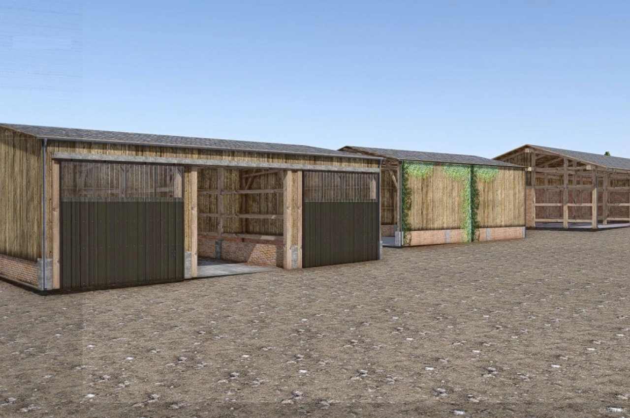 Zestaw budynków Olli shed 16x do Farming Simulator 25