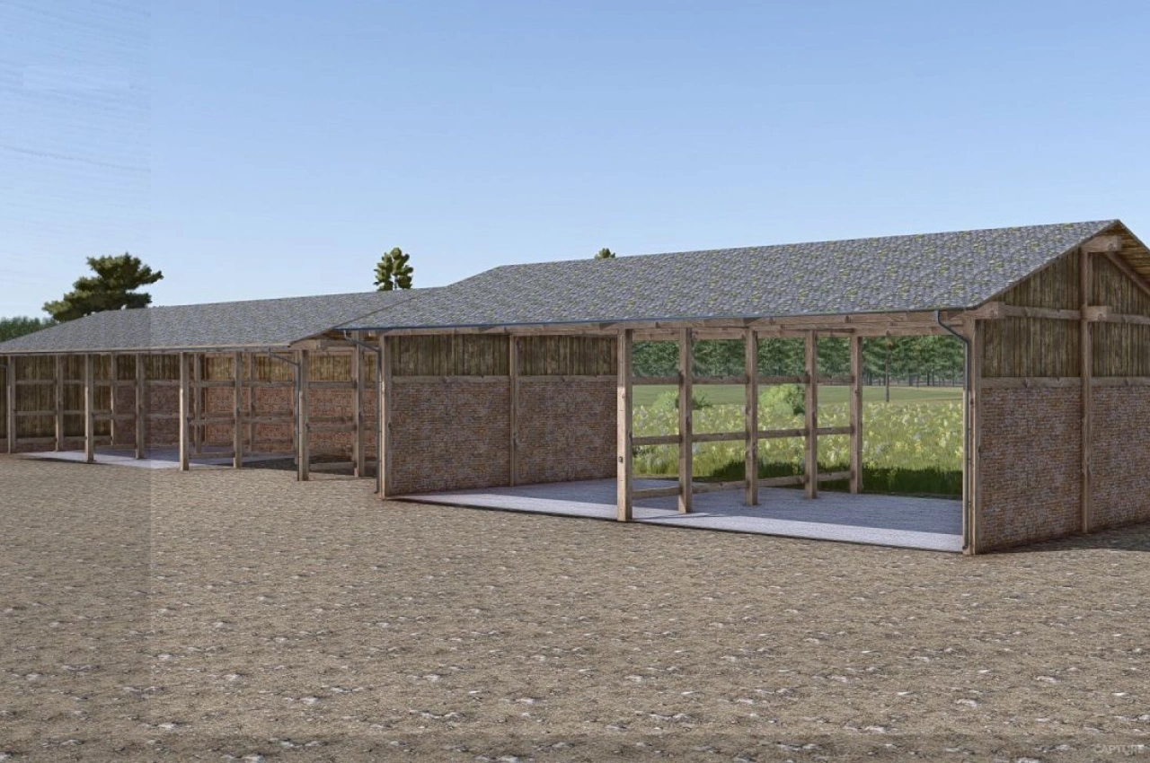 Zestaw budynków Olli shed 16x do Farming Simulator 25