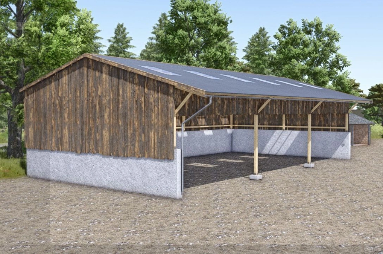 Zestaw budynków Olli shed 16x do Farming Simulator 25