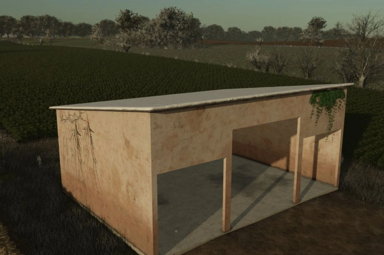 Маленький машинний сарай для Farming Simulator 25