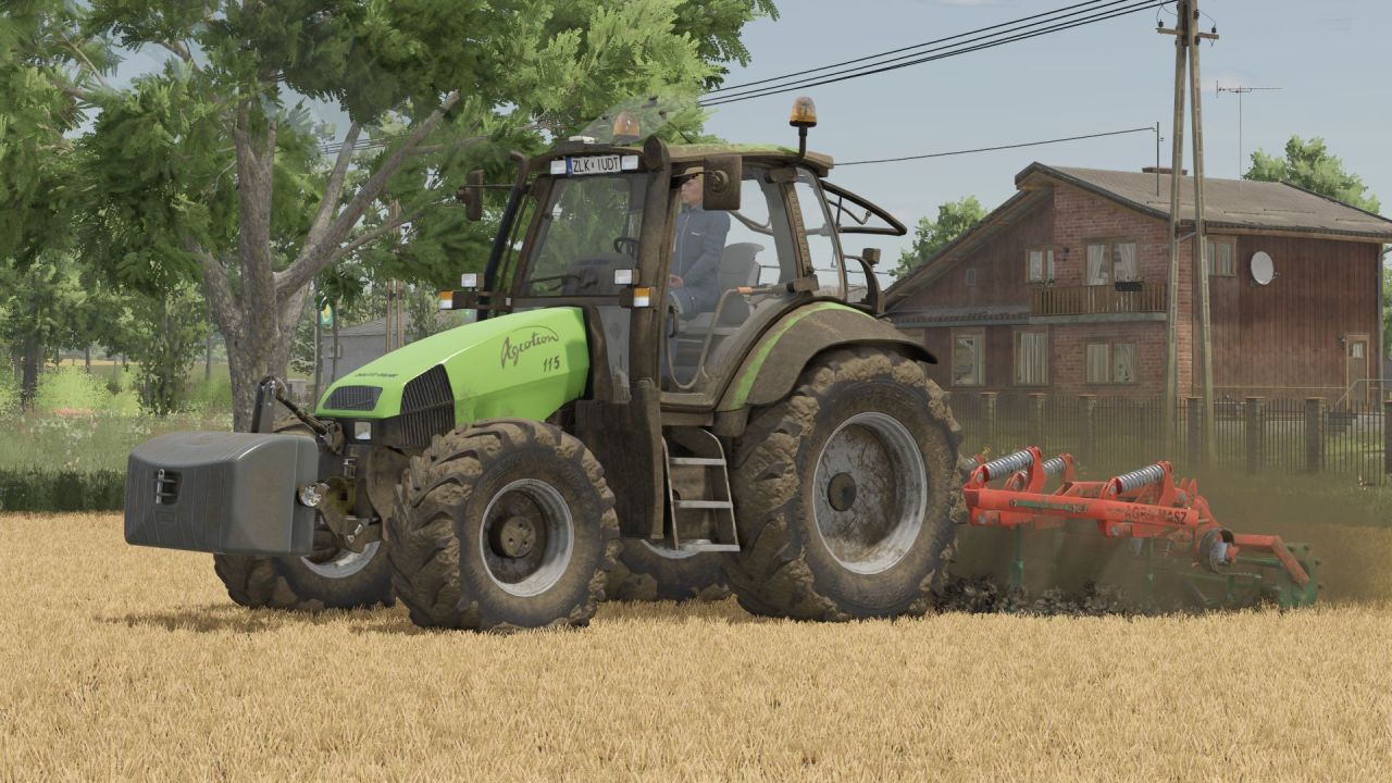 Трактор Deutz-Fahr Agrotron MK3 Series для Farming Simulator 25