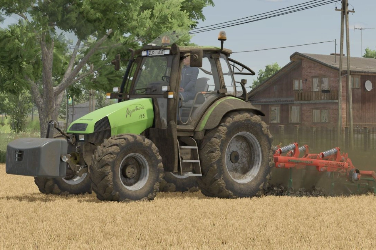 Tractor Deutz-Fahr Agrotron MK3 Series for Farming Simulator 25