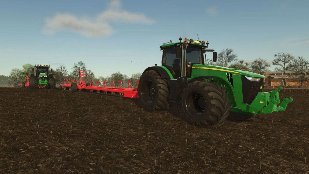 Трактор John Deere 8R Edit для Farming Simulator 25
