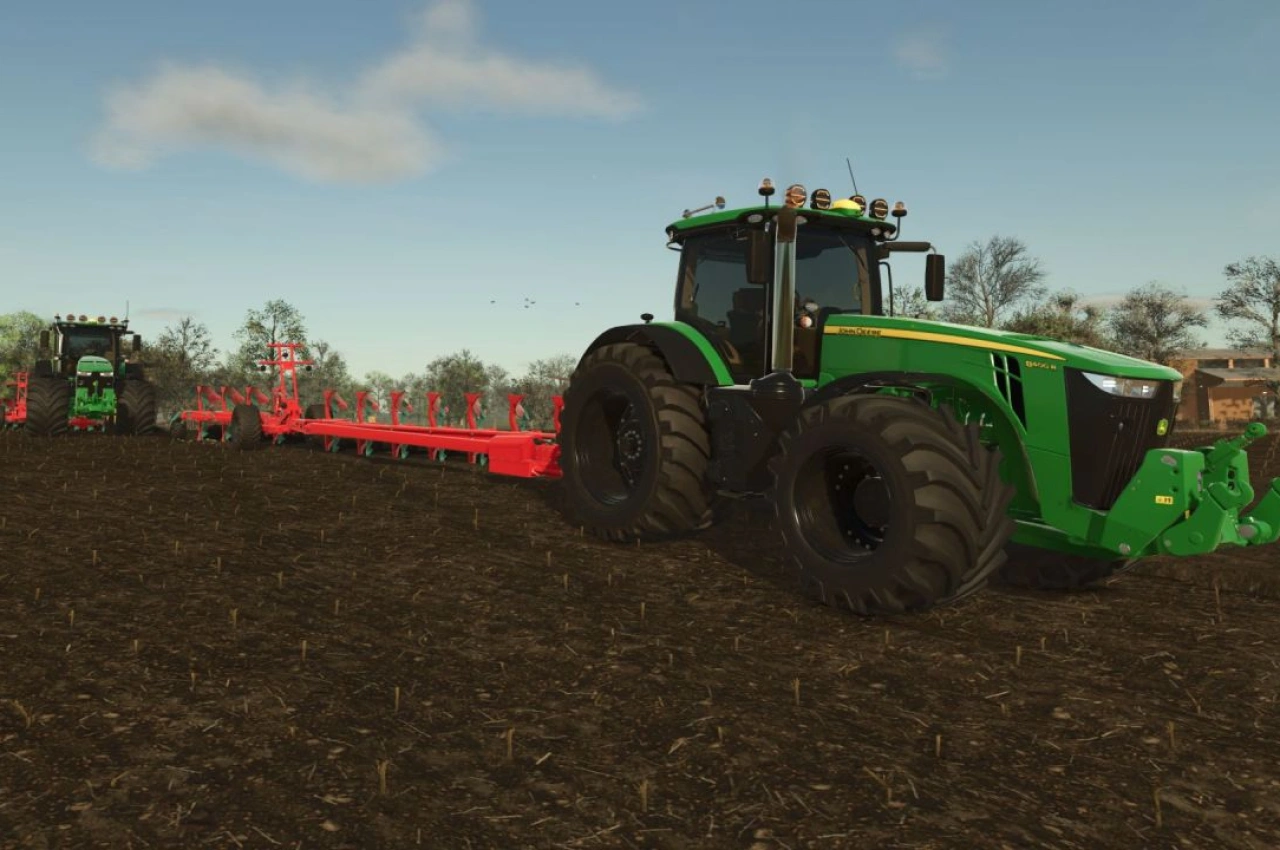 Трактор John Deere 8R Edit для Farming Simulator 25