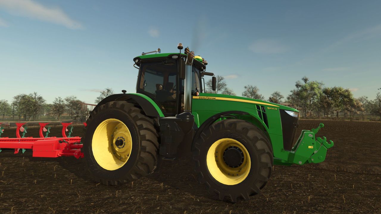 Traktor John Deere 8R Edit do Farming Simulator 25