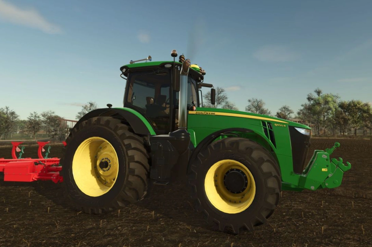 Трактор John Deere 8R Edit для Farming Simulator 25