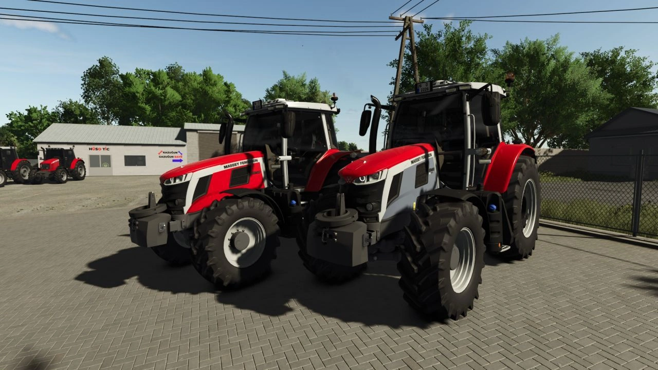 Traktor Massey Ferguson 6S Series für Farming Simulator 25