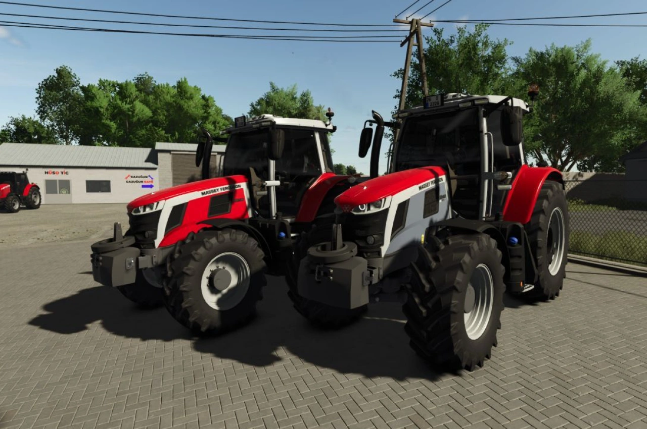 Traktor Massey Ferguson 6S Series für Farming Simulator 25