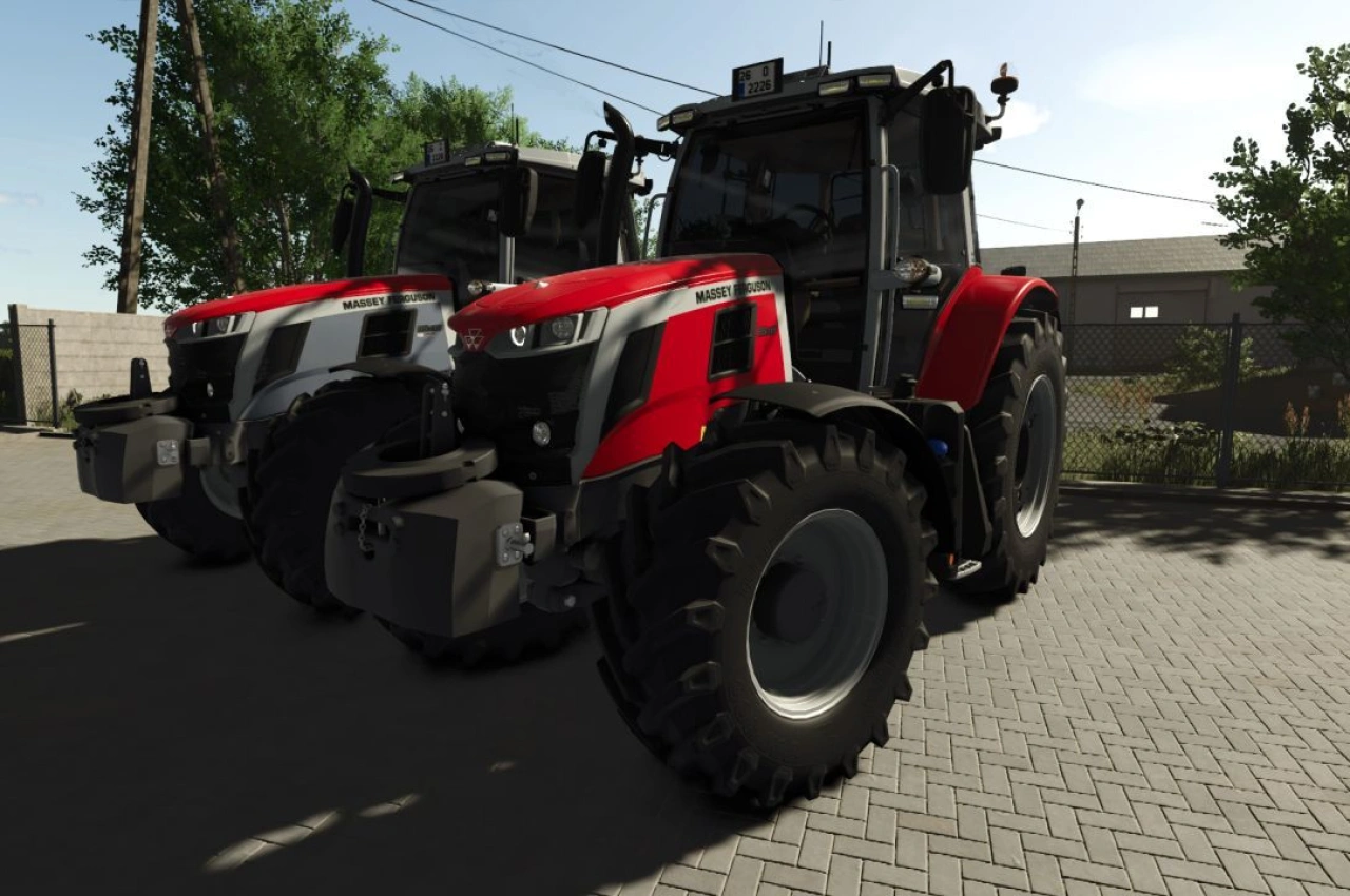 Traktor Massey Ferguson 6S Series für Farming Simulator 25