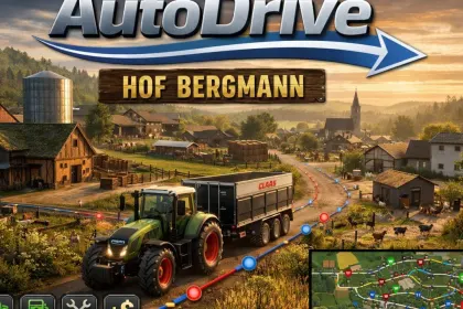 AutoDrive-Skript für Farming Simulator 25