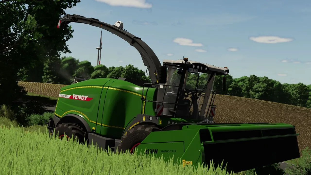 Ефективна Косарка Zürn Profi Cut 610 6.1 м для Швидкого Скошування у Farming Simulator 25