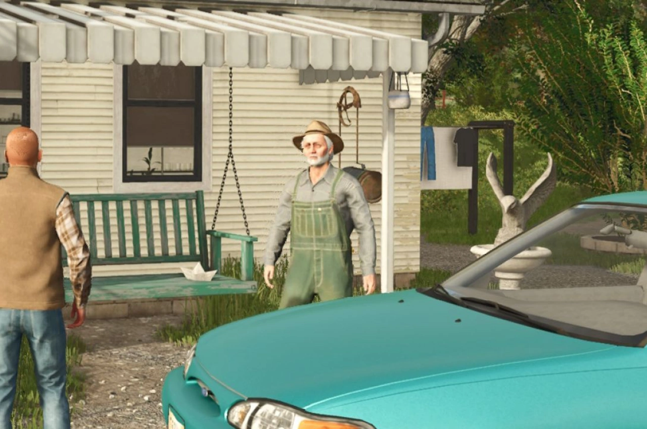 Автомобіль Ford Escort 1997 для Farming Simulator 25