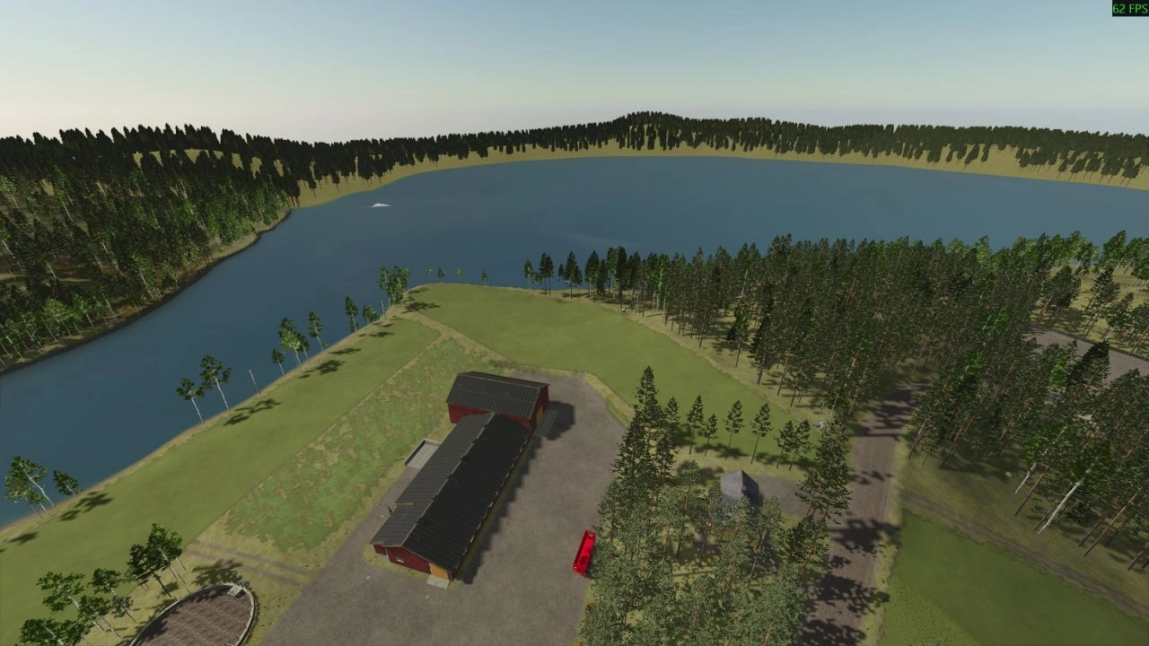 Map Karhuvaara for Farming Simulator 25