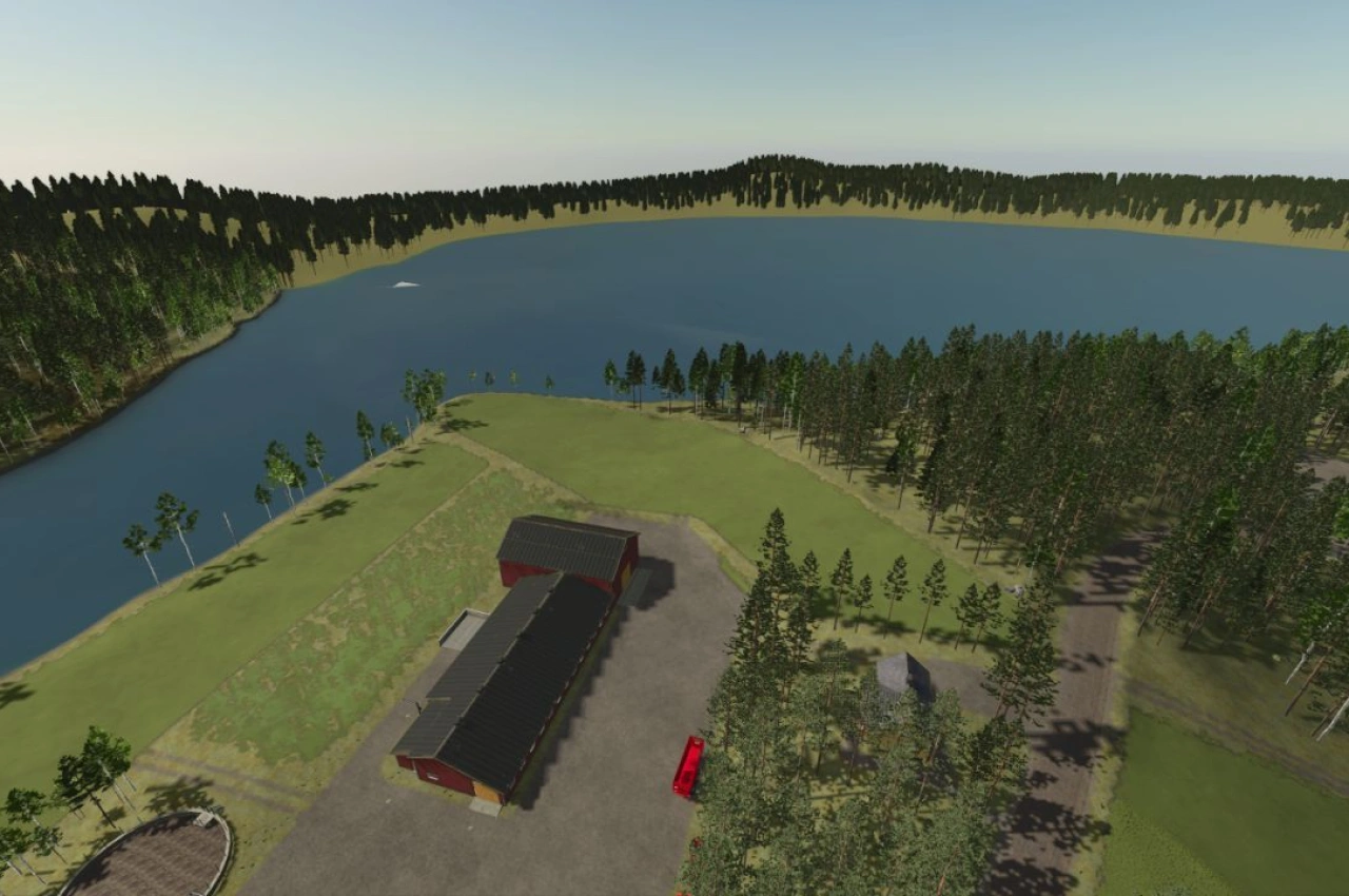 Map Karhuvaara for Farming Simulator 25