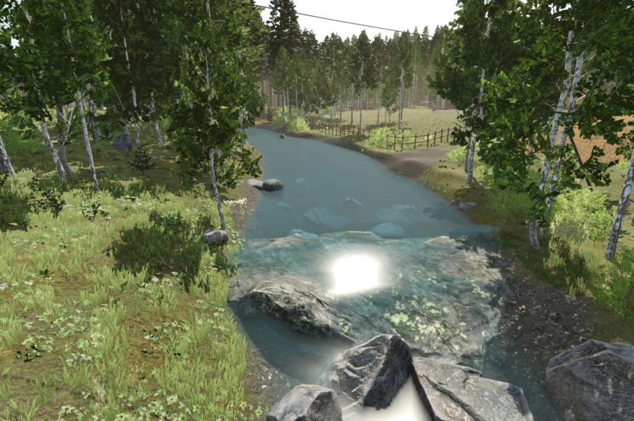 Map Karhuvaara for Farming Simulator 25