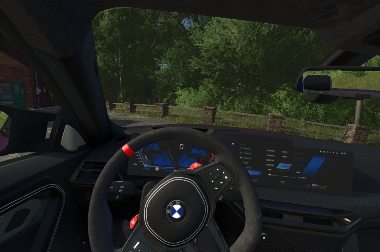Автомобіль BMW M2 CS 2025 для Farming Simulator 25