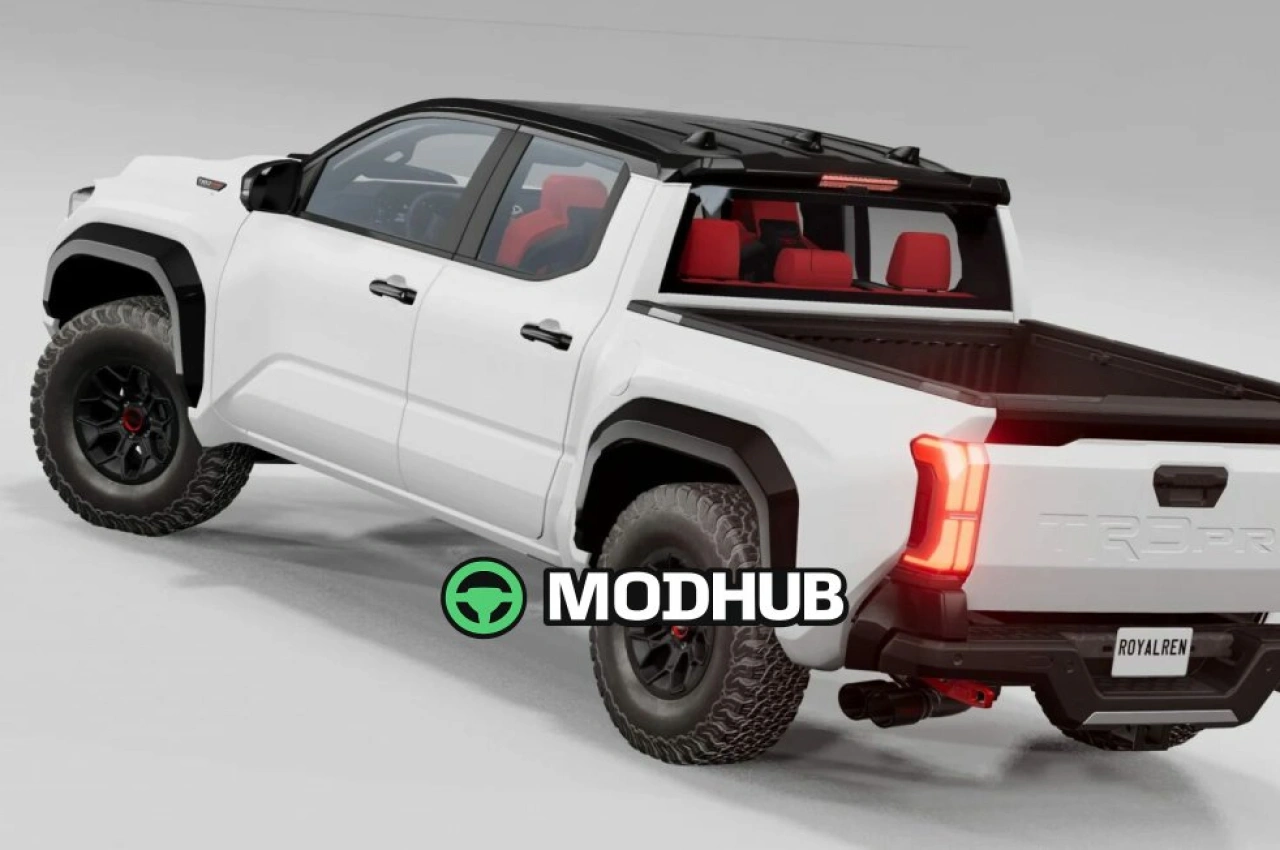 Автомобіль Toyota Tacoma TRD PRO 2024 для BeamNG.drive
