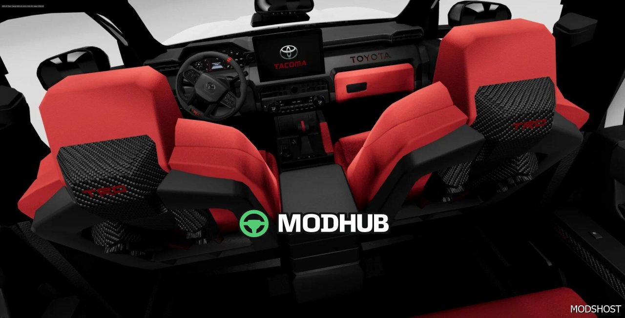 Car Toyota Tacoma TRD PRO 2024 for BeamNG.drive