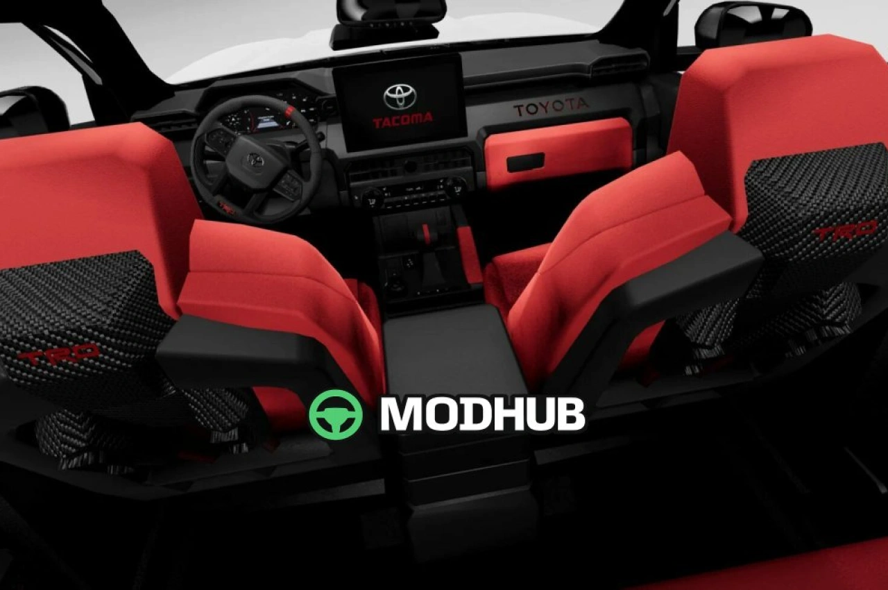 Автомобіль Toyota Tacoma TRD PRO 2024 для BeamNG.drive