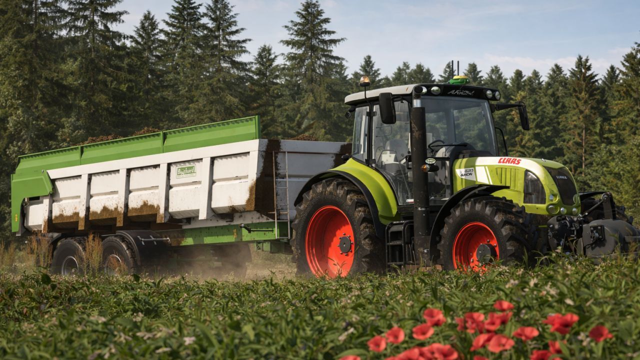 Ефективний Трактор Claas Arion 600 Gen1 з Новою Кабіною та GPS для Farming Simulator 25