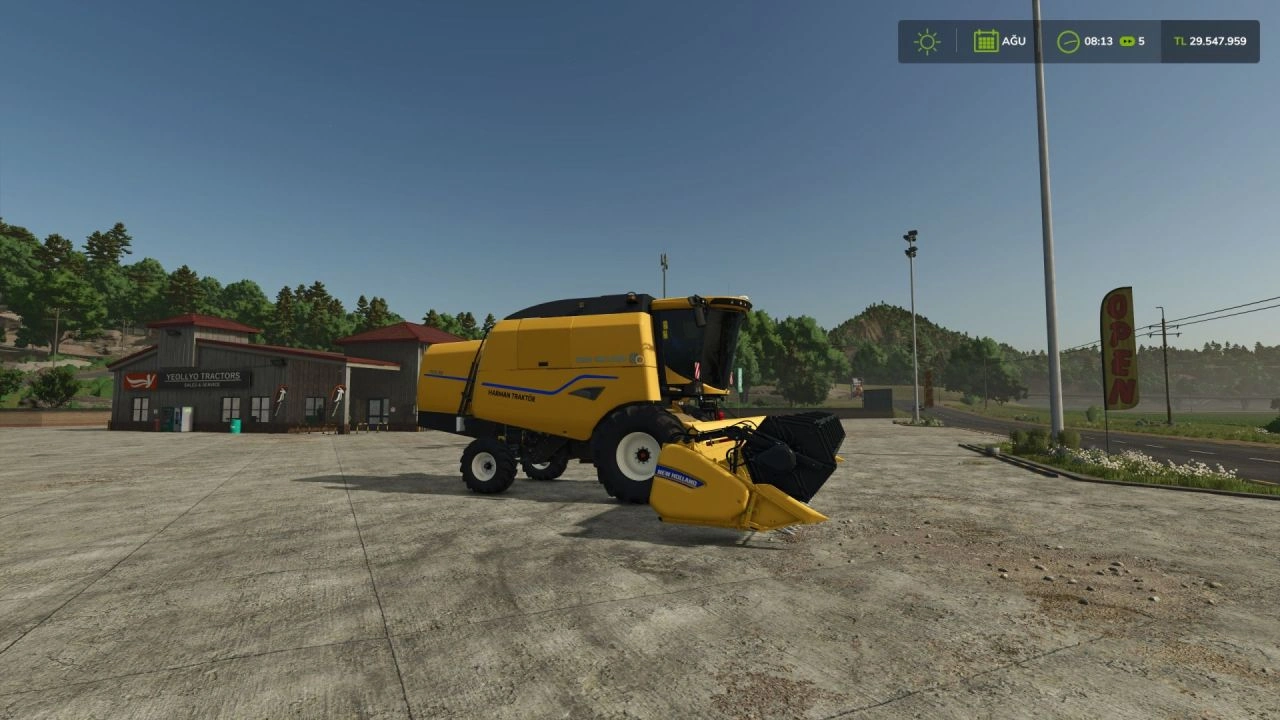 Трактор New Holland TC5/70-90 для Farming Simulator 25