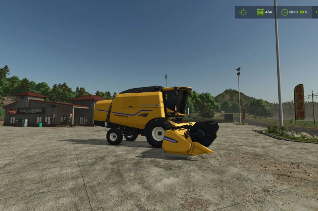Трактор New Holland TC5/70-90 для Farming Simulator 25