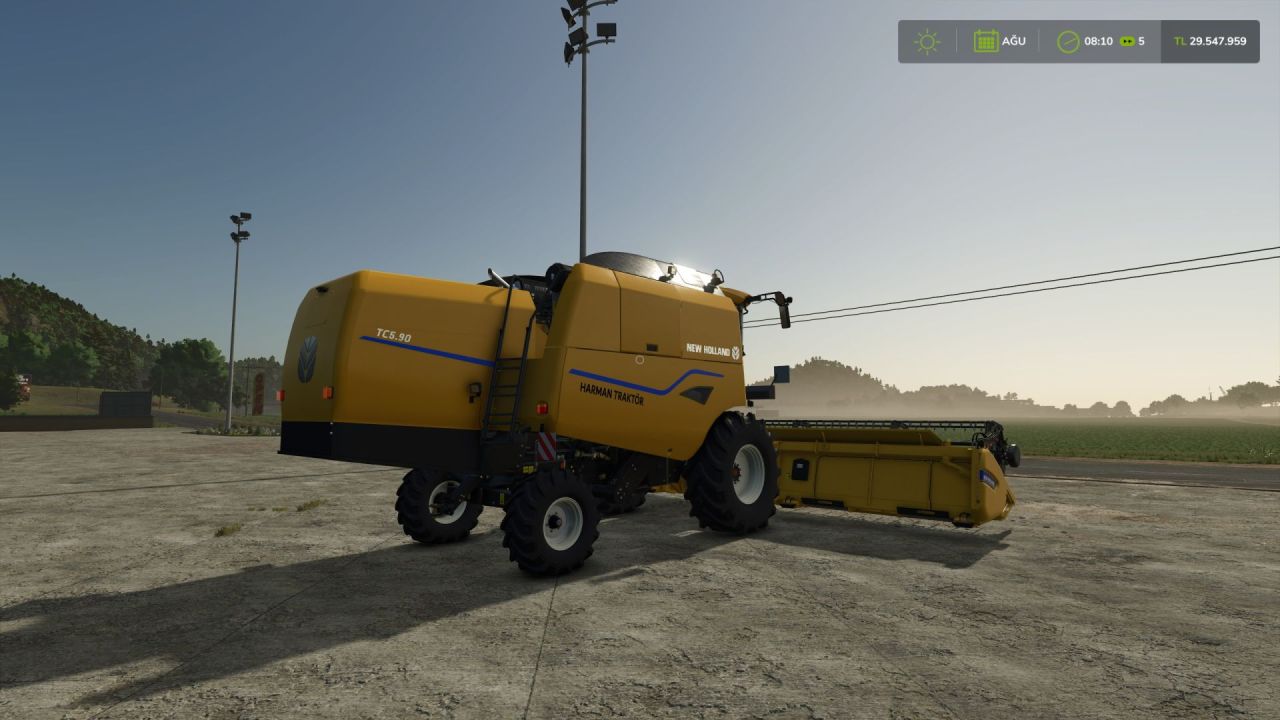Трактор New Holland TC5/70-90 для Farming Simulator 25
