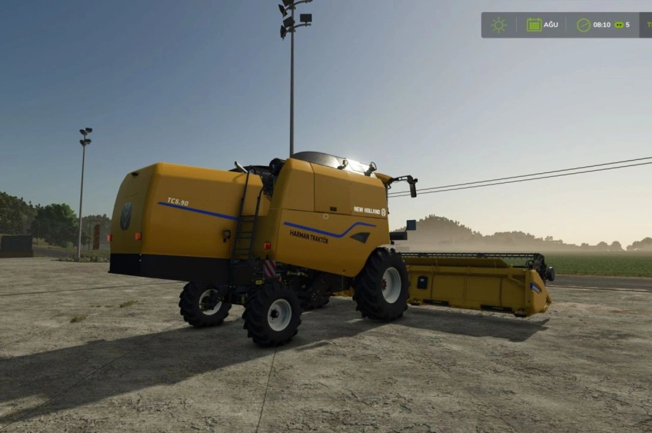 Трактор New Holland TC5/70-90 для Farming Simulator 25