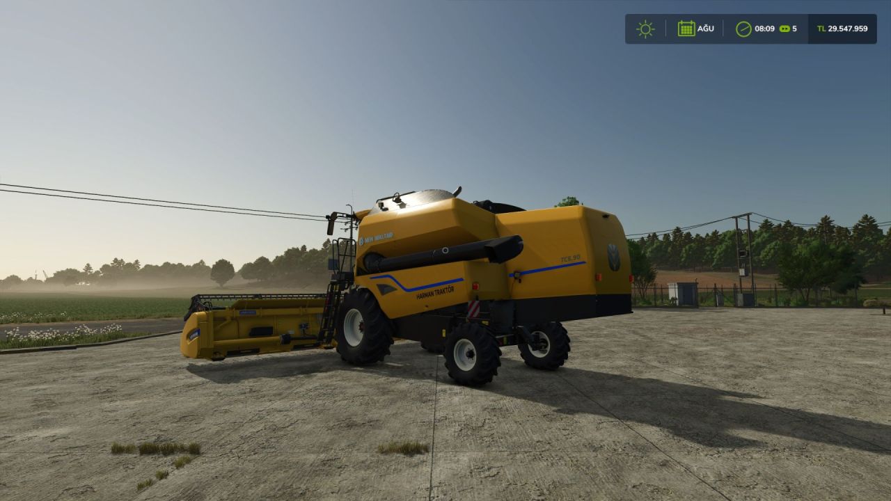 Трактор New Holland TC5/70-90 для Farming Simulator 25