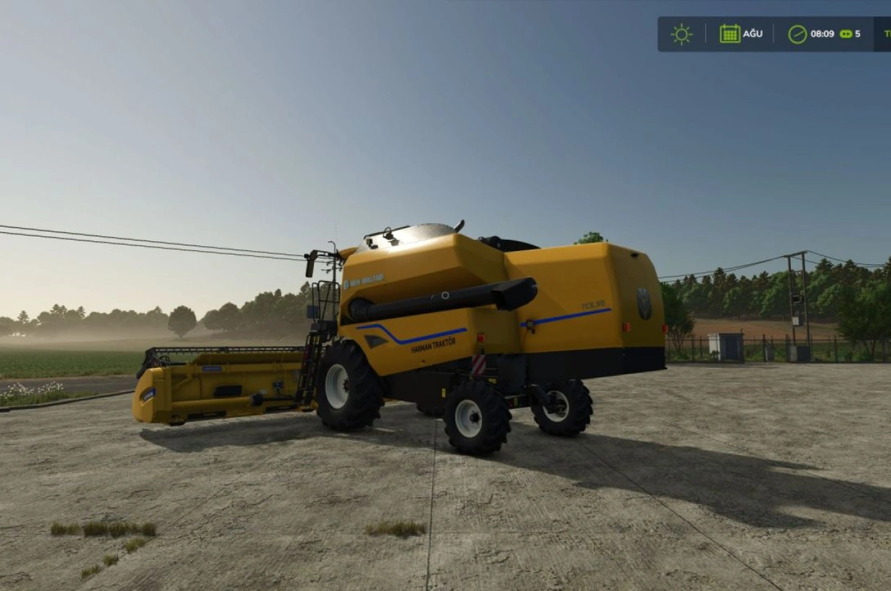 Трактор New Holland TC5/70-90 для Farming Simulator 25