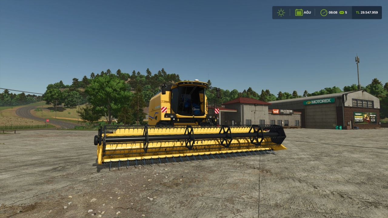Трактор New Holland TC5/70-90 для Farming Simulator 25