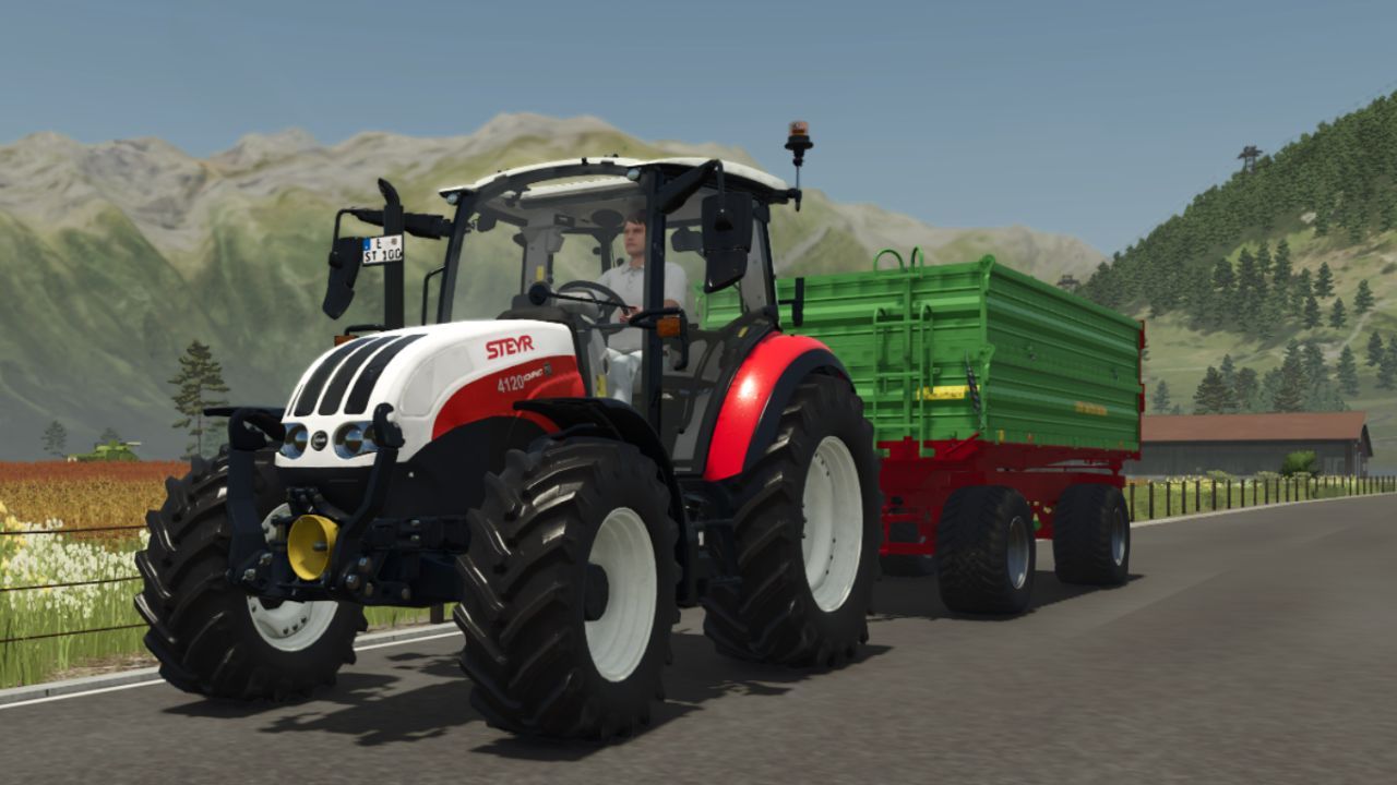 Tractor Steyr Kompakt 4120 for Farming Simulator 25