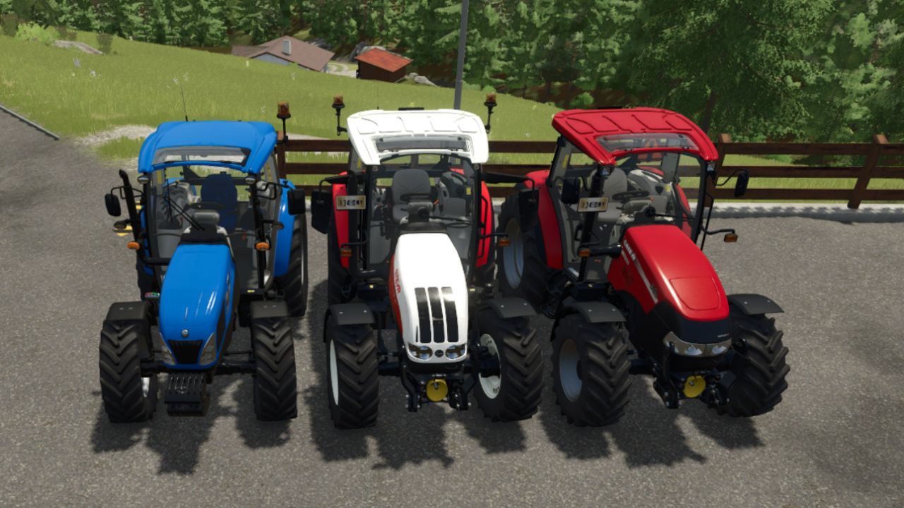 Tractor Steyr Kompakt 4120 for Farming Simulator 25