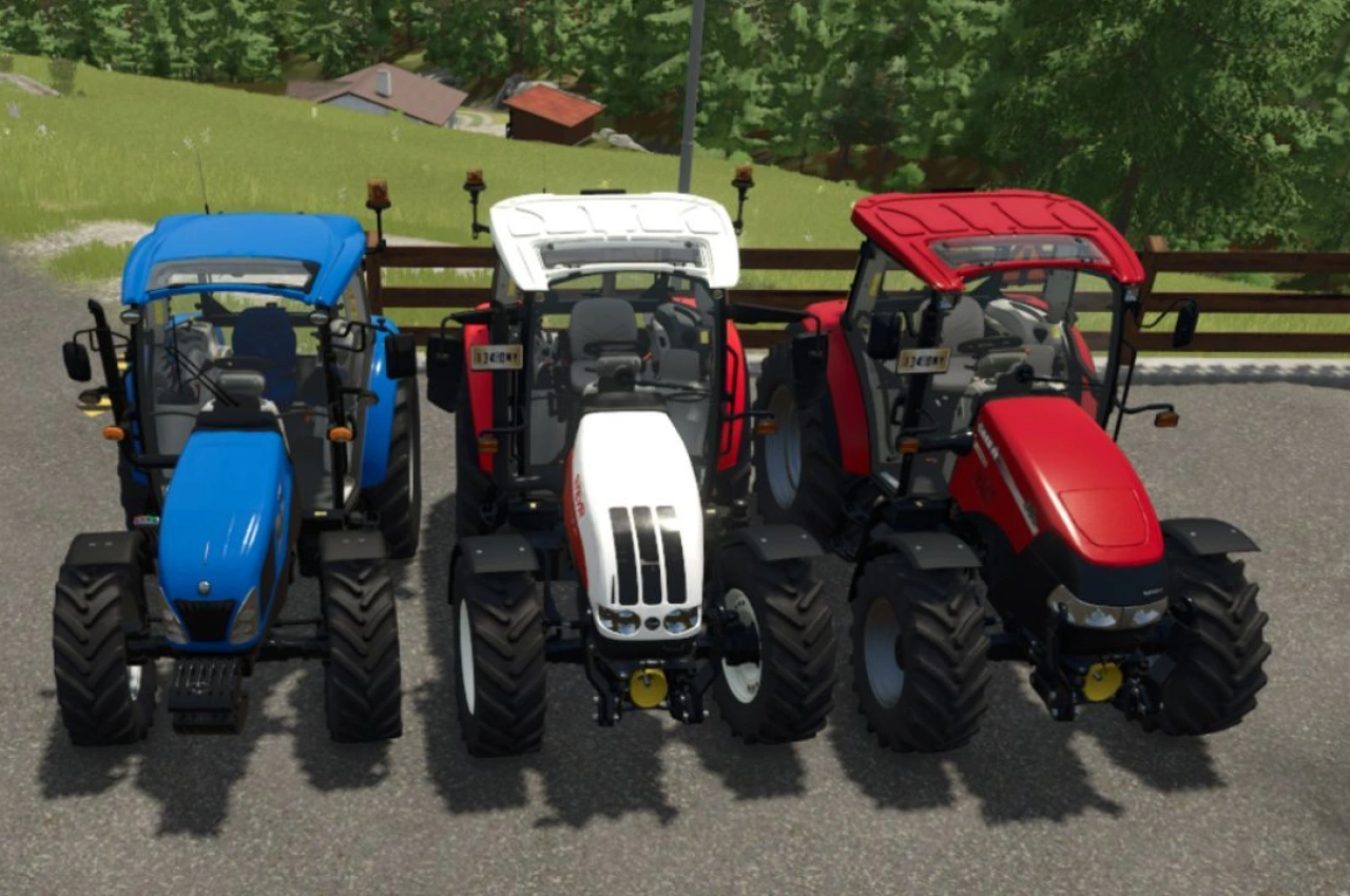 Трактор Steyr Kompakt 4120 для Farming Simulator 25