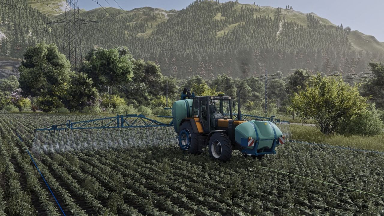 Обприскувач Berthoud для Farming Simulator 25