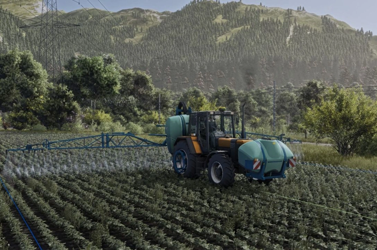 Обприскувач Berthoud для Farming Simulator 25