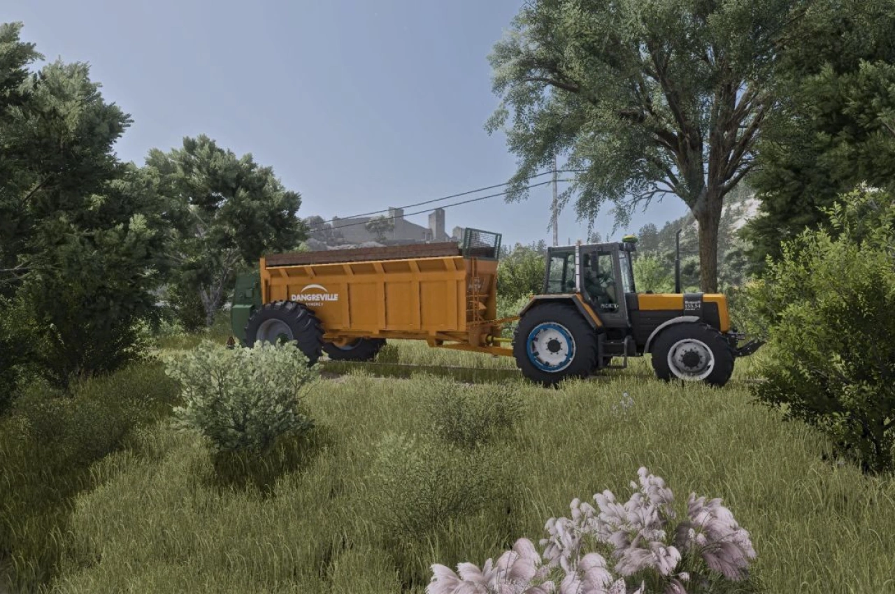 Причіп Dangreville SV 15 для Farming Simulator 25