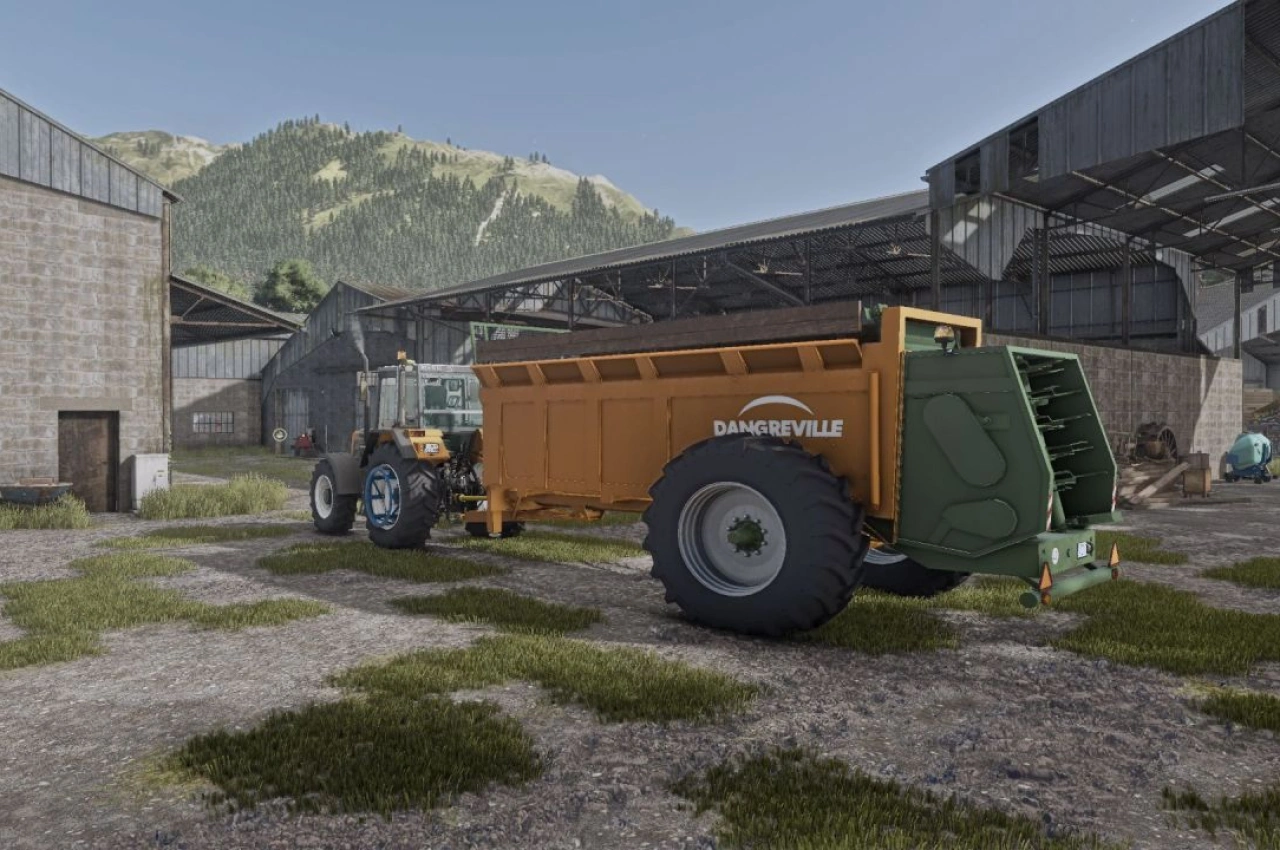 Причіп Dangreville SV 15 для Farming Simulator 25