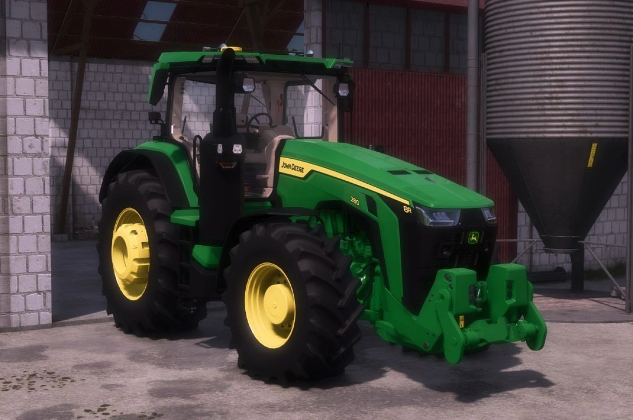 Трактор John Deere 8R 2020 Edit для Farming Simulator 25