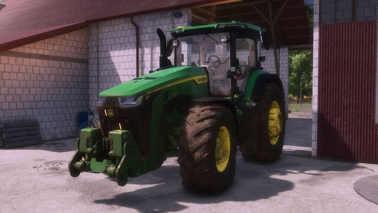 Tractor John Deere 8R 2020 Edit for Farming Simulator 25