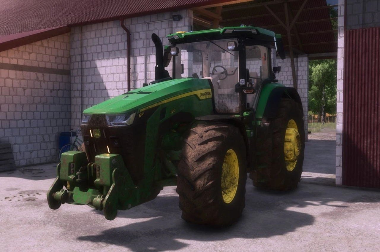 Трактор John Deere 8R 2020 Edit для Farming Simulator 25