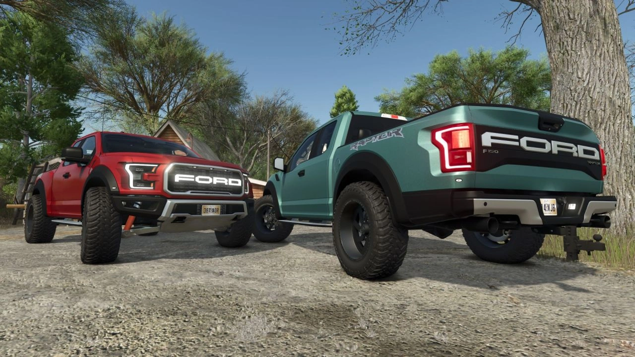 Автомобіль Ford F-150 SVT Raptor для Farming Simulator 25