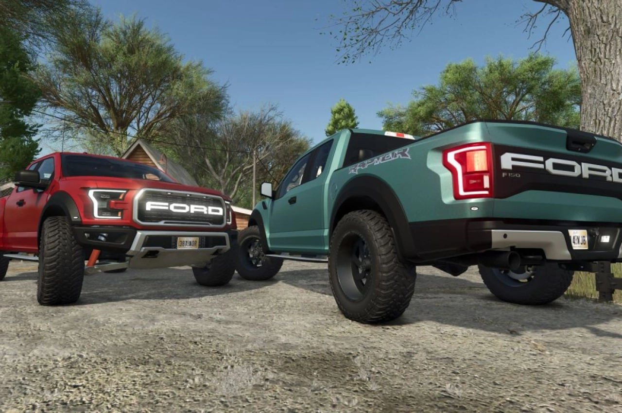 Автомобіль Ford F-150 SVT Raptor для Farming Simulator 25